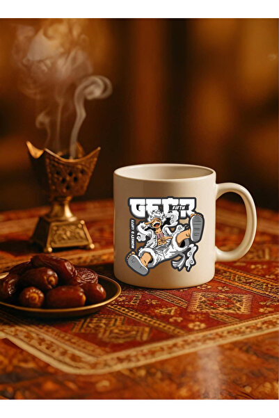 BSE Anime Ceramic Mug | Coffee and Tea Mug with Classic Cartoon and Inspirational Quote | Mug Anime Ceramic Gift