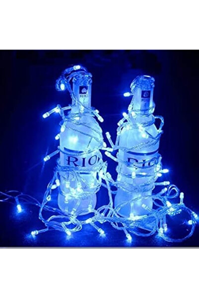 OEM Instalație cu șir de lumini cu 320 LED-uri, 25 de metri, albastru, cu LED...