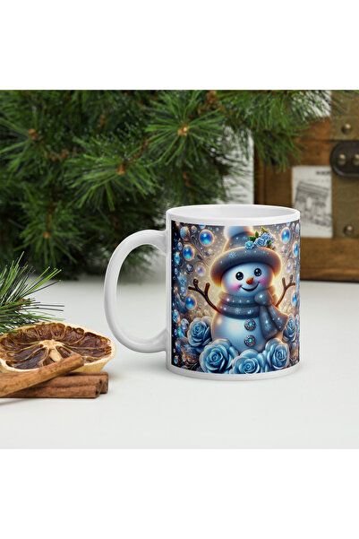 BaoBao Christmas ceramic mug 330 ml (11 oz) – festive design, durable