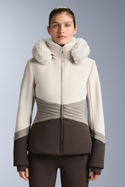 Oysho Super-fitted water-resistant colour-block Primaloft® SKI jacket