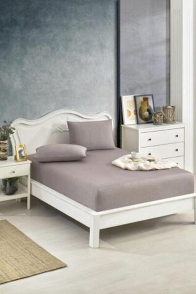 VENTİ VENTİSCA Set cearșaf elastic și față de pernă din bumbac pur PureCotton...