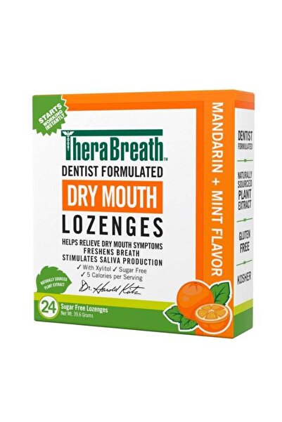 MANDARİN TheraBreath Sugar-Free Oral Lozenges