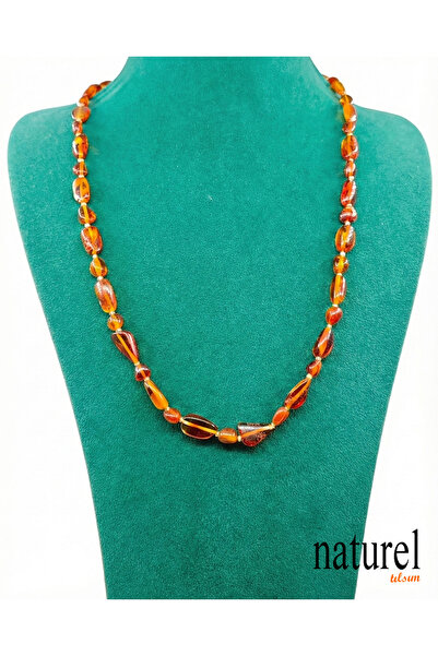 Naturel Tılsım Amber Adult Necklace