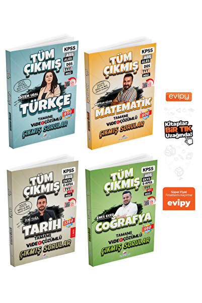 Dizgi Kitap 2026 KPSS MEB-AGS EKYS EKPSS TYT AYT MSÜ Tüm Dersler Çıkmış Sorul...