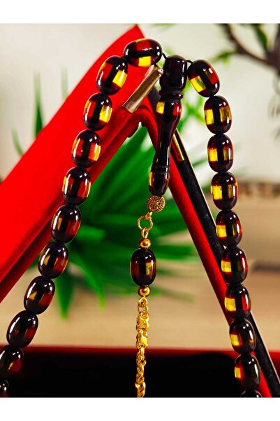 TAKIDA GÜMÜŞ Vermiculite Powder Amber Gift Prayer Beads Powder Amber