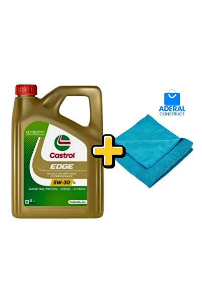 CASTROL Ulei Motor EDGE Professional LongLife III 5W-30 4L + Laveta CADOU
