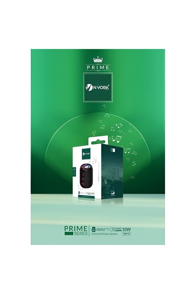 NYORK Deluxe Portable Mini Bluetooth Speaker with RGB Lighting