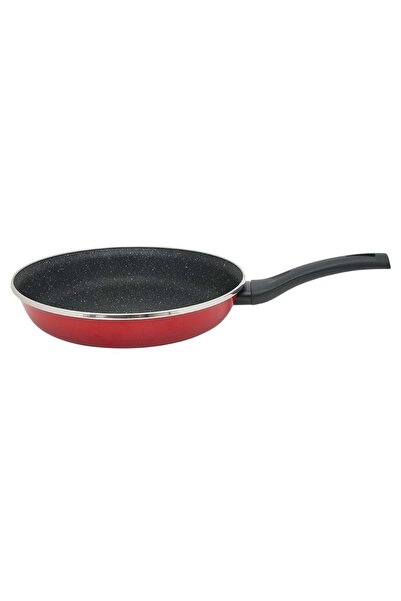 Metalac Frying pan 2.6l Granite Induction red /28cm/2.6l