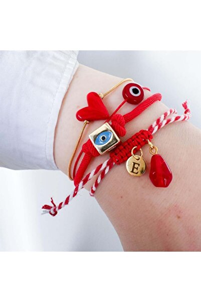 CHARMLUCKY Murano Heart-Pearl Bracelet Combination