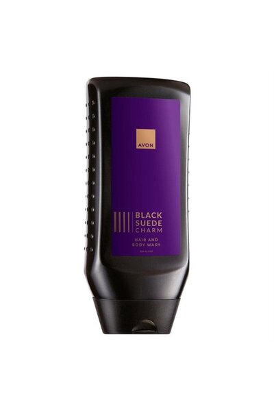 AVON Gel de duș pentru păr și corp Black Suede Charm
