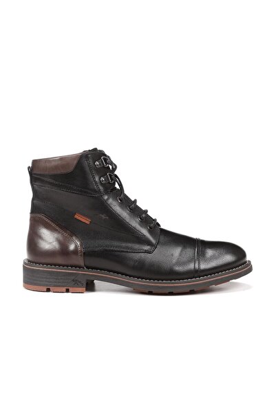 Fluchos Μπότες Terry από δέρμα - μαύρες