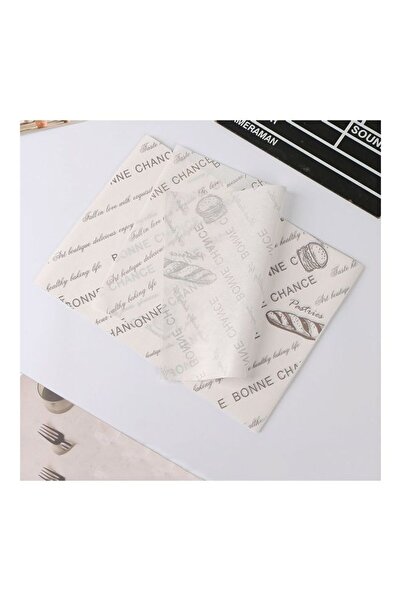 Generic Brown Pastry Cake Greaseproof Baking Paper Brown/White