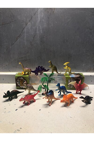 TOPROCKSTORE Vahşi Hayvanlar Dinozorgil Oyuncak 13’lü Karakter Figür Set Animal Planet