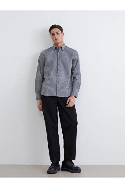 LC Waikiki Striped Long Sleeve Men's Shirt