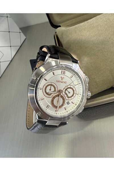 Raymond Leather Men's Wristwatch