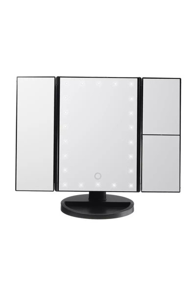 Gonga Oglinda cosmetica Superstar, iluminare LED, senzor de atingere,Gonga® N...