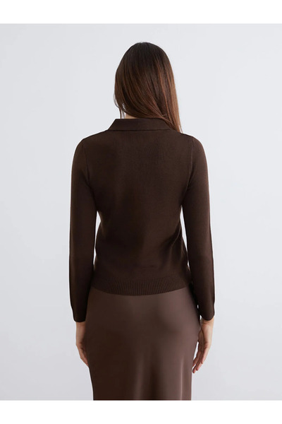 LC Waikiki Polo Neck Women's Knitwear Sweater