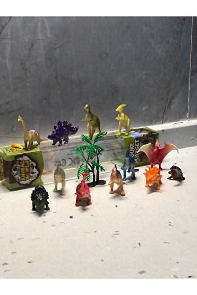 TOPROCKSTORE Vahşi Hayvanlar Dinozorgil Oyuncak 13’lü Karakter Figür Set Animal Planet