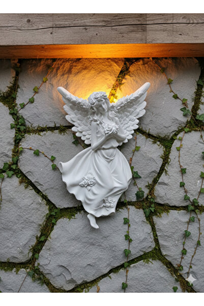 twins home art Aura Gold Eskitmeli Melek Duvar Apligi 2 li set