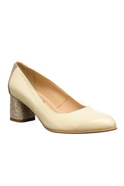 Catinca Shoes Pantofi din piele pentru femei – Bej Poney Bej – A 4 BPB