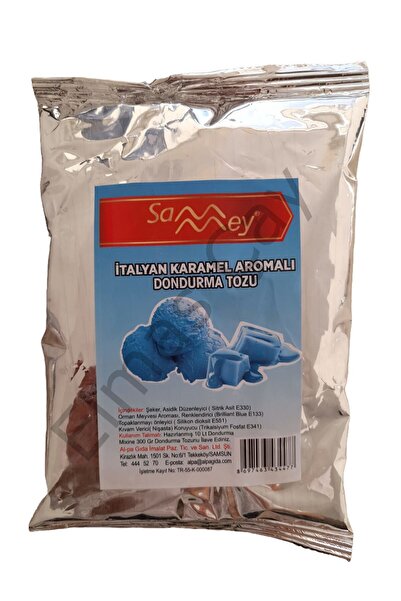 SAMMEY İtalyan Krema Aromalı Dondurma Tozu 300 Gr.