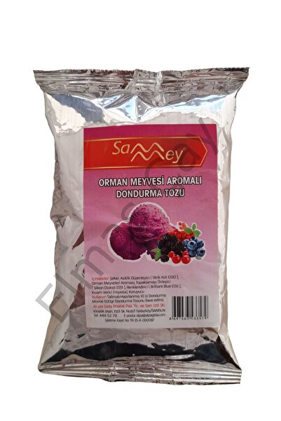 SAMMEY Orman Meyvesi Aromalı Dondurma Tozu 300 Gr.