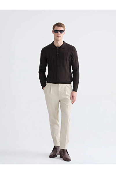 LC Waikiki Polo Neck Men's Knitwear Sweater