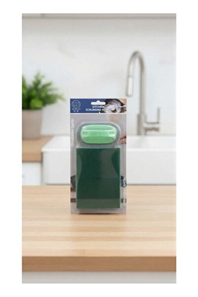 Roomlyne مجموعة من 5 قطع من فرشاة تنظيف المطبخ ووسادة التنظيف