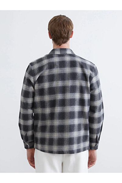 LC Waikiki Regular Fit Long Sleeve Plaid Men's Lumberjack Shirt