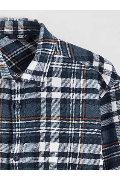 LC Waikiki Regular Fit Long Sleeve Plaid Men's Lumberjack Shirt