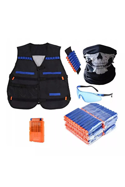 Gonga Set de joaca cu accesorii compatibile Nerf pentru copii, Gonga® Albastru/Portocaliu