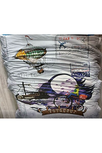 AL-SARIHI GROUPS Turkish double cotton duvet set, 6 pieces