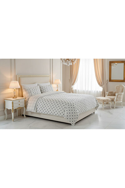 AL-SARIHI GROUPS Turkish double duvet set, 6 pieces, 100% cotton