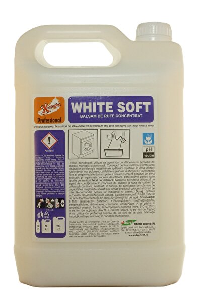 Dacris Balsam de rufe WHITE SOFT 5L CANISTRA