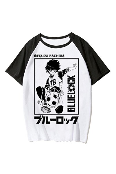 Minga London Blue lock anime t-shirt bachira baskılı