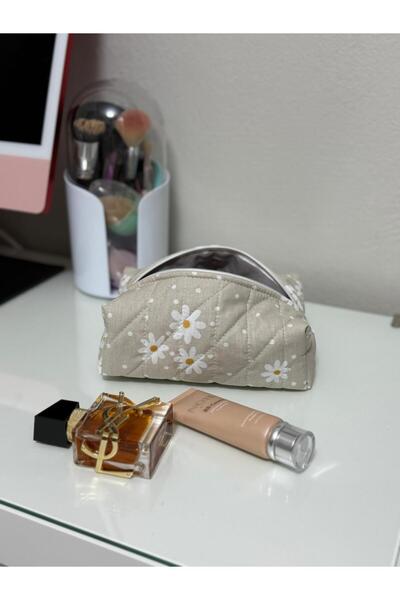 ebrulim Floral print makeup bag