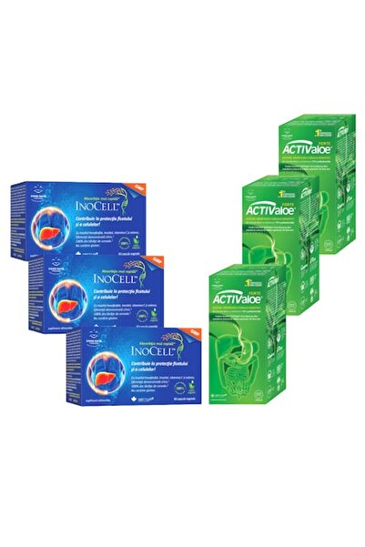 Barny's® Premium Quality Pack: 3x InoCell™ 60 capsules + 3x ACTIValoe™ Forte 500 ml