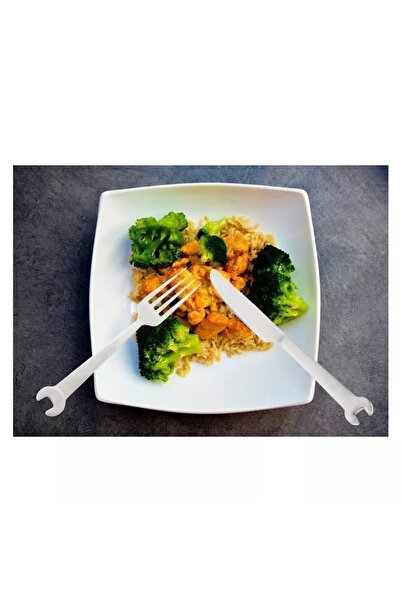 Gonga Set of 4 cutlery, mechanical model, Gonga® Silver