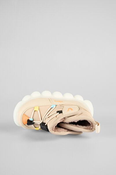 Vicco Size 24-33 Unisex Children's Snow Boots with Fur Inside and Led Lights