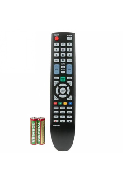 KlaussTech Telecomandă compatibilă cu Samsung, 1 LED, funcționează la o distanță de 10 m, ușoară