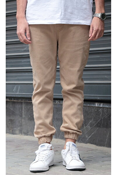 Osyday Ανδρικό παντελόνι Jogger |   Ελαστικό στη μέση και τα πόδια, με κορδόνια, ελαστικό ύφασμα, νέα σεζόν