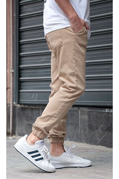 Osyday Ανδρικό παντελόνι Jogger |   Ελαστικό στη μέση και τα πόδια, με κορδόνια, ελαστικό ύφασμα, νέα σεζόν
