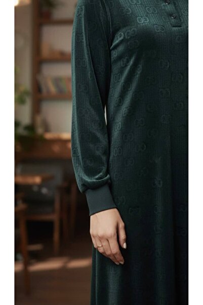 ISHRAQAT AL-AMAL winter velvet jalabiya