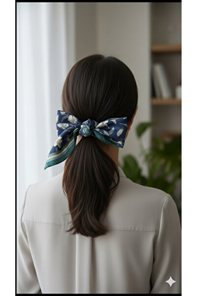 Mavi Masal Patterned Women's Scarf Masalscarf