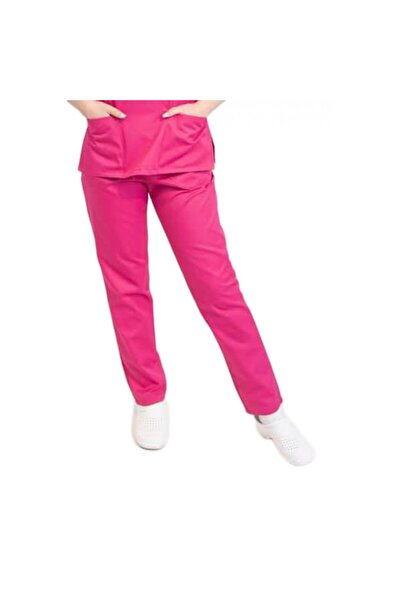 LifeStyle Medical Unisex medical trousers with elastic, tercot, XS, red