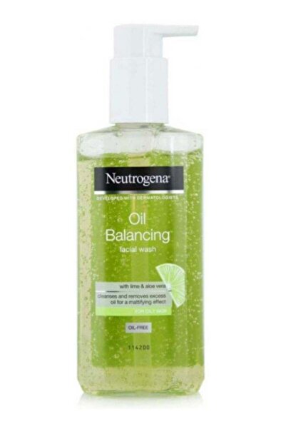 Neutrogena Oil Balancing Facial Wash Green 200ml