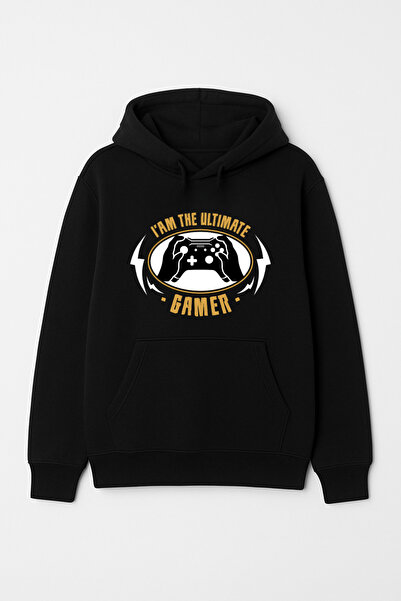 CALKARCOLLECTION سويت شيرت (هودي) Gamer Lifestyle2 للجنسين بغطاء رأس