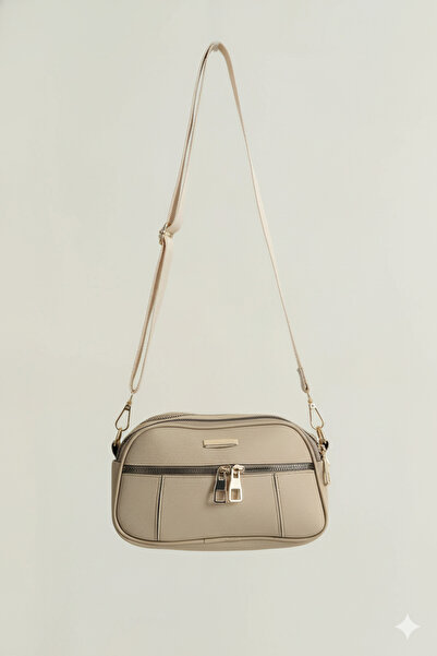 MAMIN Geantă de umăr cu mai multe compartimente