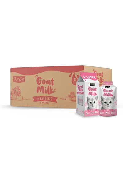 Kit Cat Goat Milk Bags for Kittens (5+1 x 50ml)