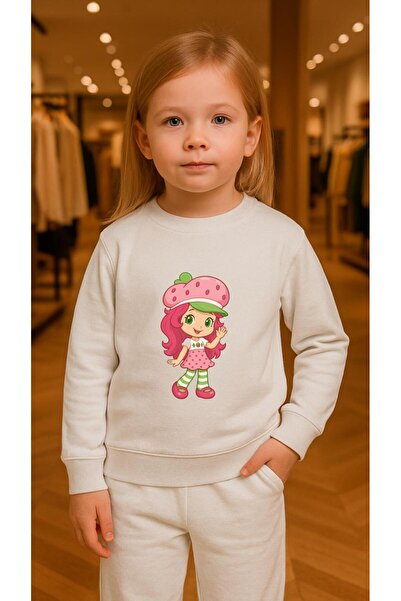 playwear Set pentru copii Hanorac ROZ pentru fete, cu imprimeu, pentru fete ș...
